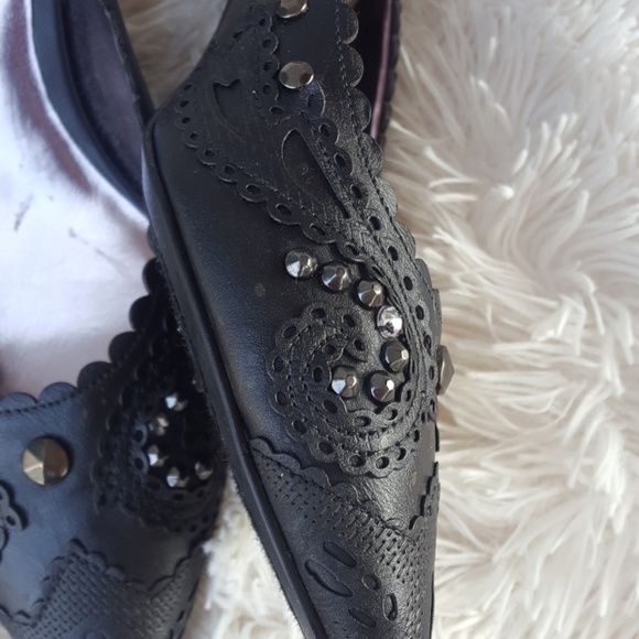 Kathy Van Zeeland black kitten heels - Picture 5 of 8